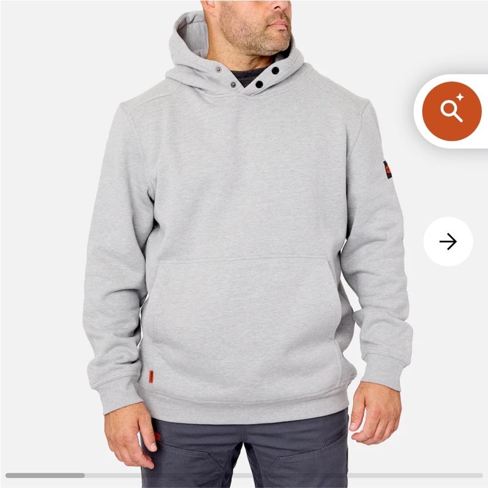 Men's Gray Hoodie